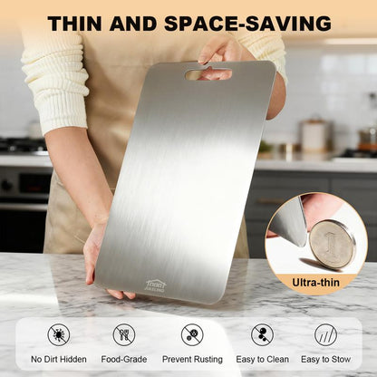 3Pcs Stainless Steel Cutting Board